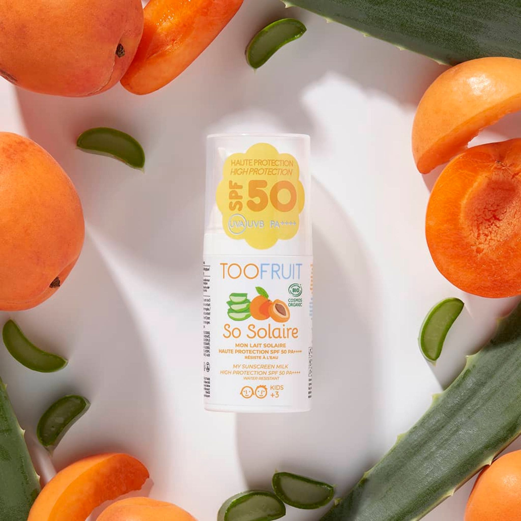 So Solaire High Protection Sunscreen Milk TOOFRUIT 100ml