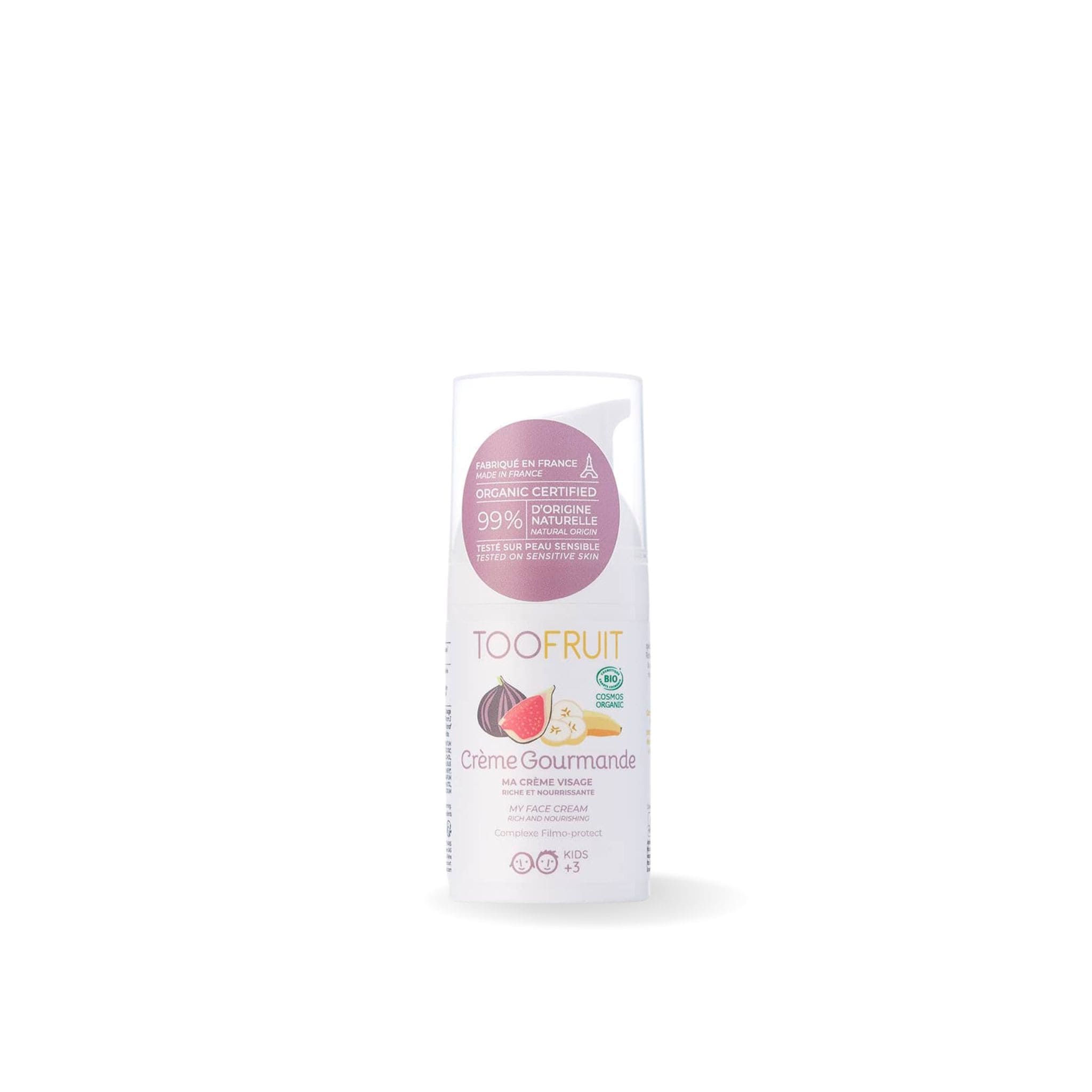 Children's Face Cream Gourmande Toofruit 30ml
