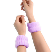 Absorbent microfiber wristbands - 1 pair