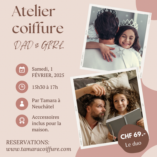 Mini formation « Atelier coiffure » DAD&GIRL