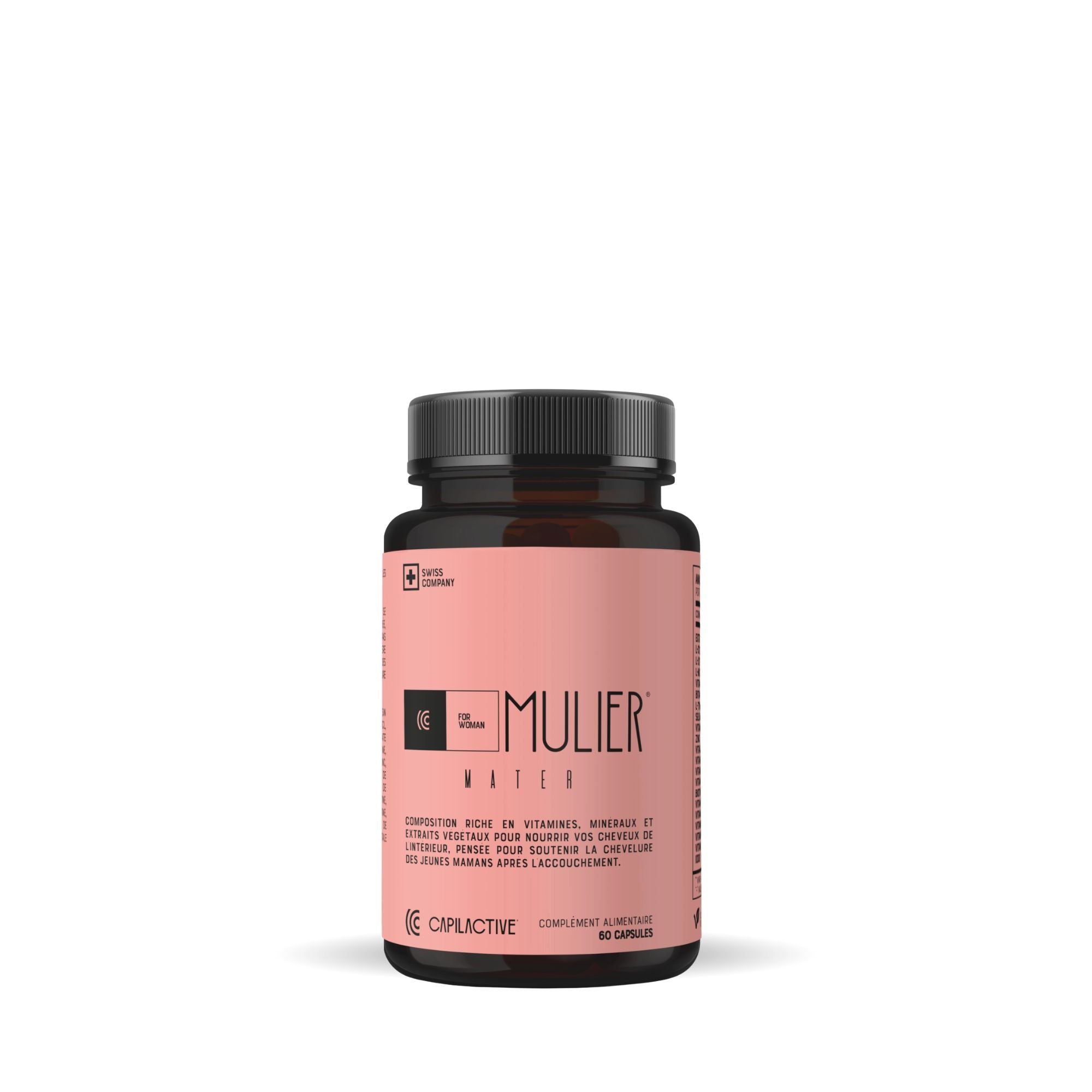 CapilActive MULIER Mater : Complément Capillaire Anti-chute Post-partum & Régénération