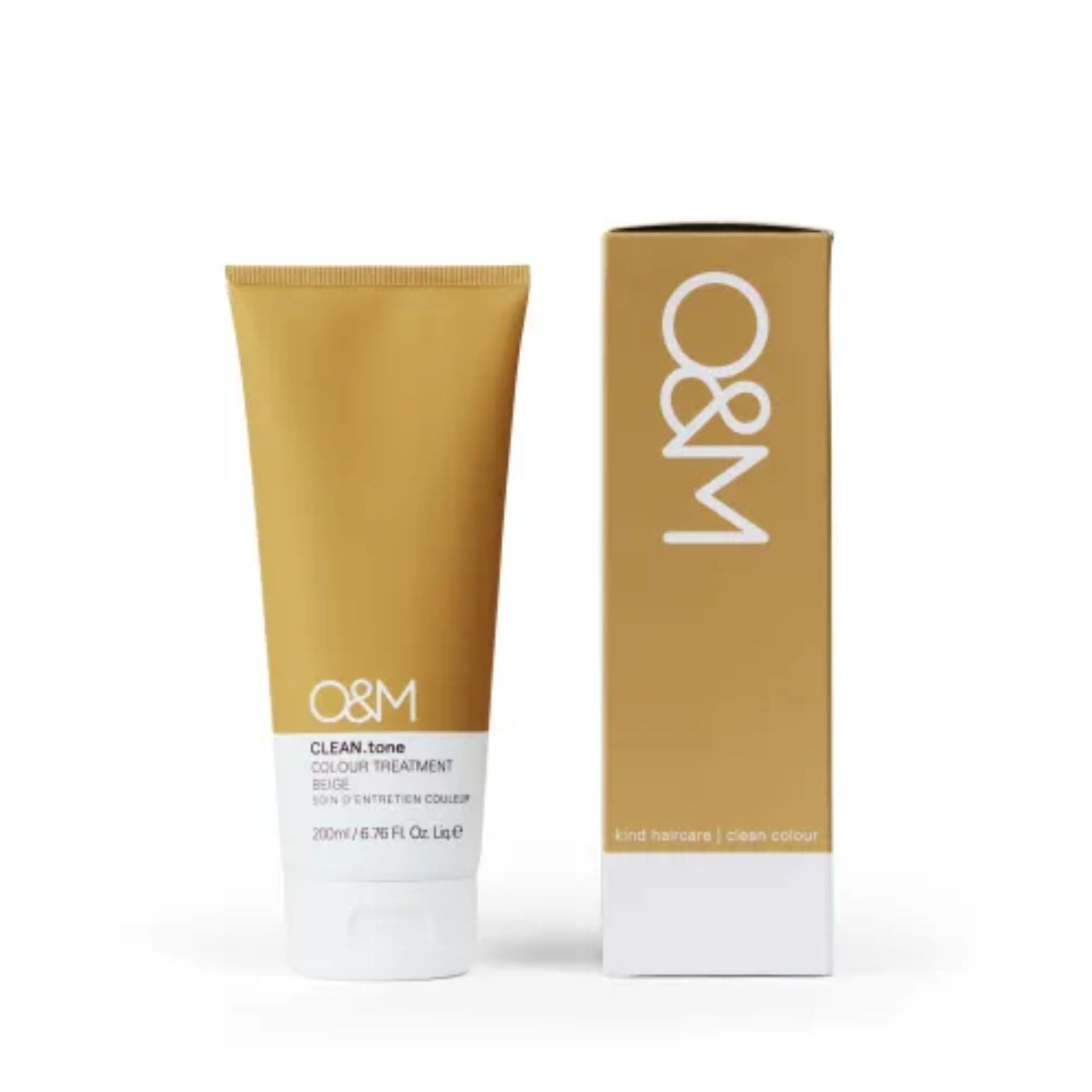 O&M CLEAN.tone Beige Colour Treatment 200ml