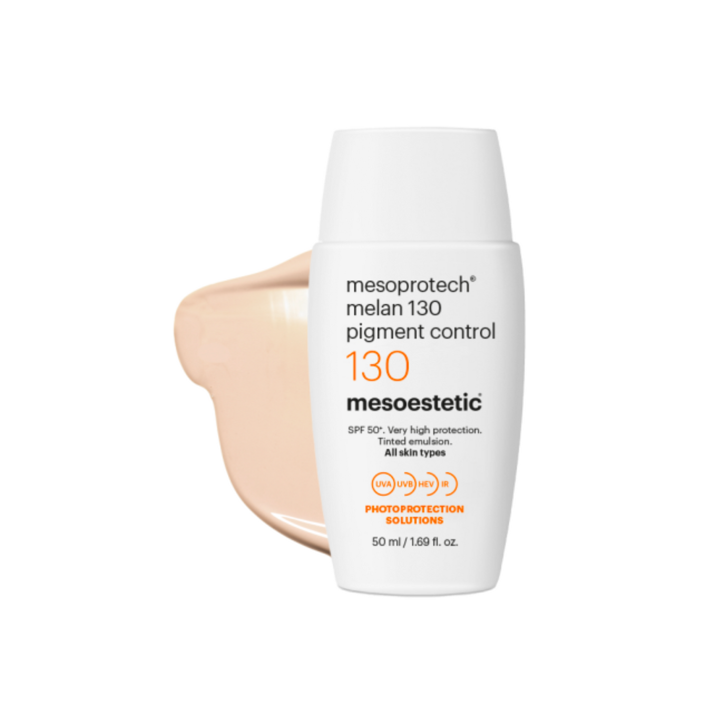 Mesoprotech® Melan 130 Pigment Control - Crème solaire teintée protection solaire élevée - 50ml