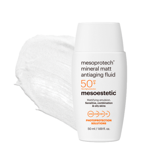 Mesoprotech® Mineral Matt Antiaging Fluid - Matte anti-aging fluid SPF50+ - 50ml
