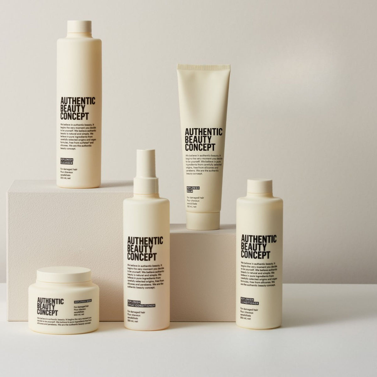 Routine Réparation Authentic Beauty Concept - Cheveux Abîmés