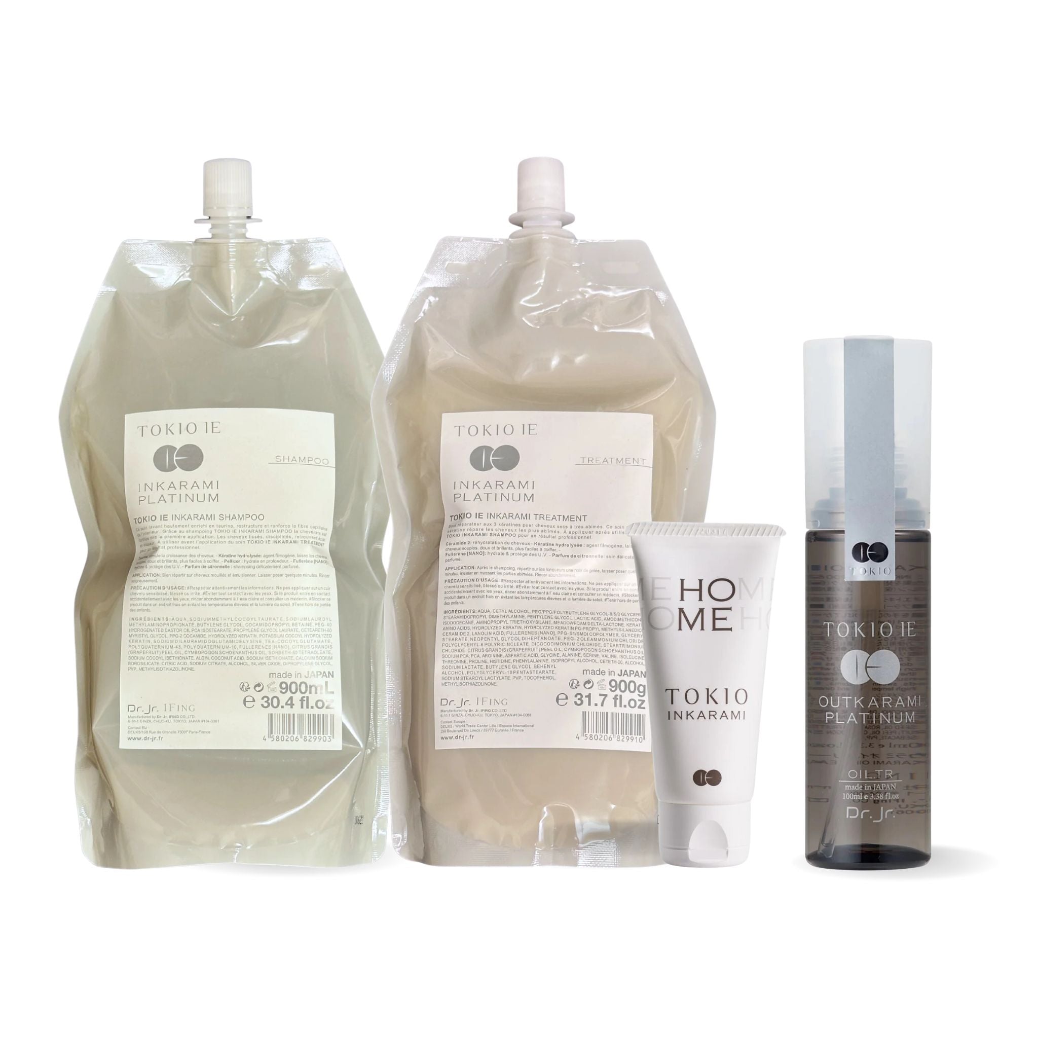 Routine Tokio Inkarami Platinum - 200ml and 500ml – Tamara Coiffure