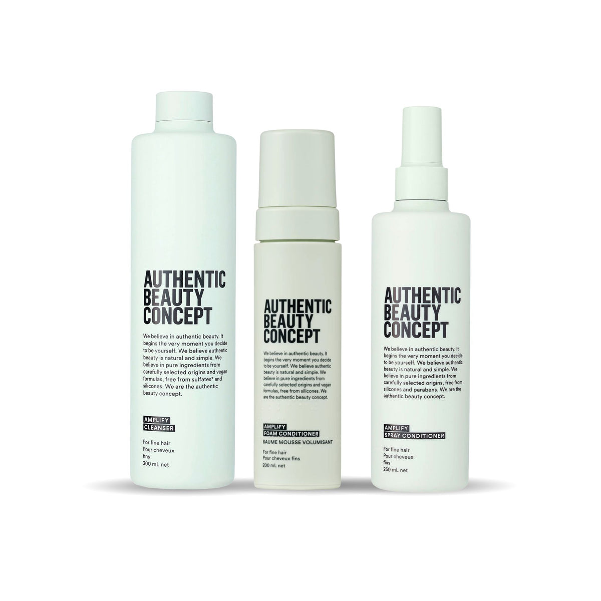 Routine Volume Authentic Beauty Concept - Cheveux Fins et Plats