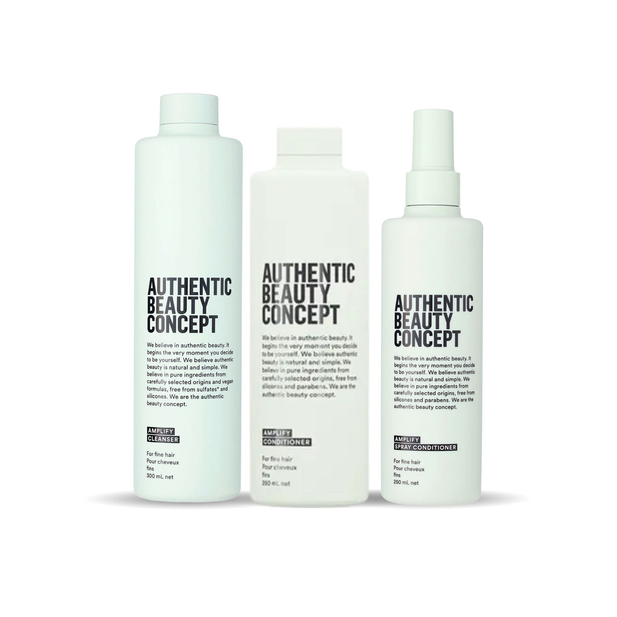 Routine Volume Authentic Beauty Concept - Cheveux Fins et Plats