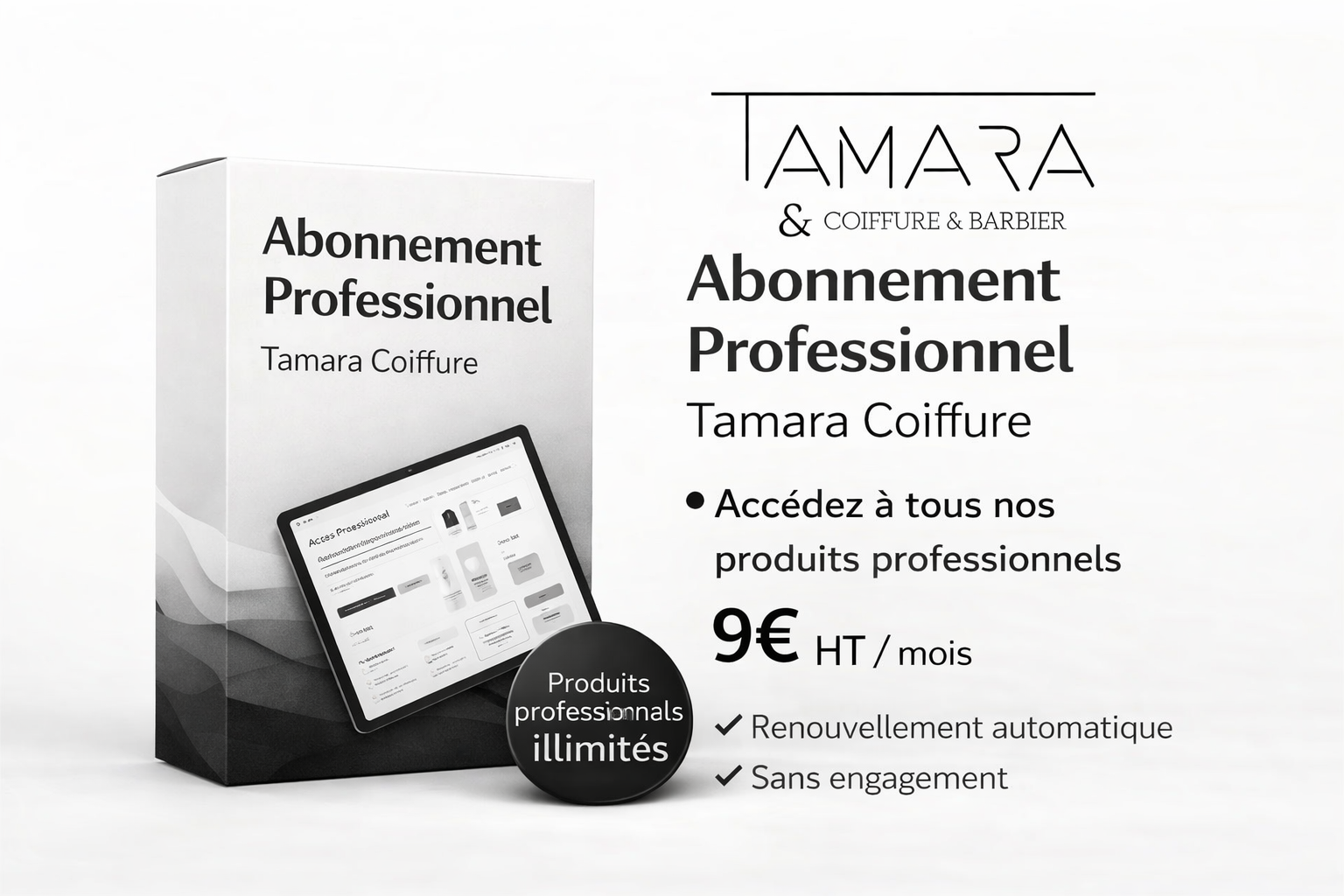 Abonnement Professionnel Tamara
